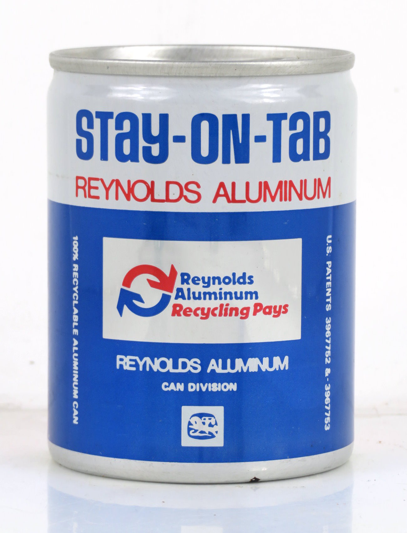 Item #96467 1975 Stay-On-Tab (Test) Tab Top Can No Ref.
