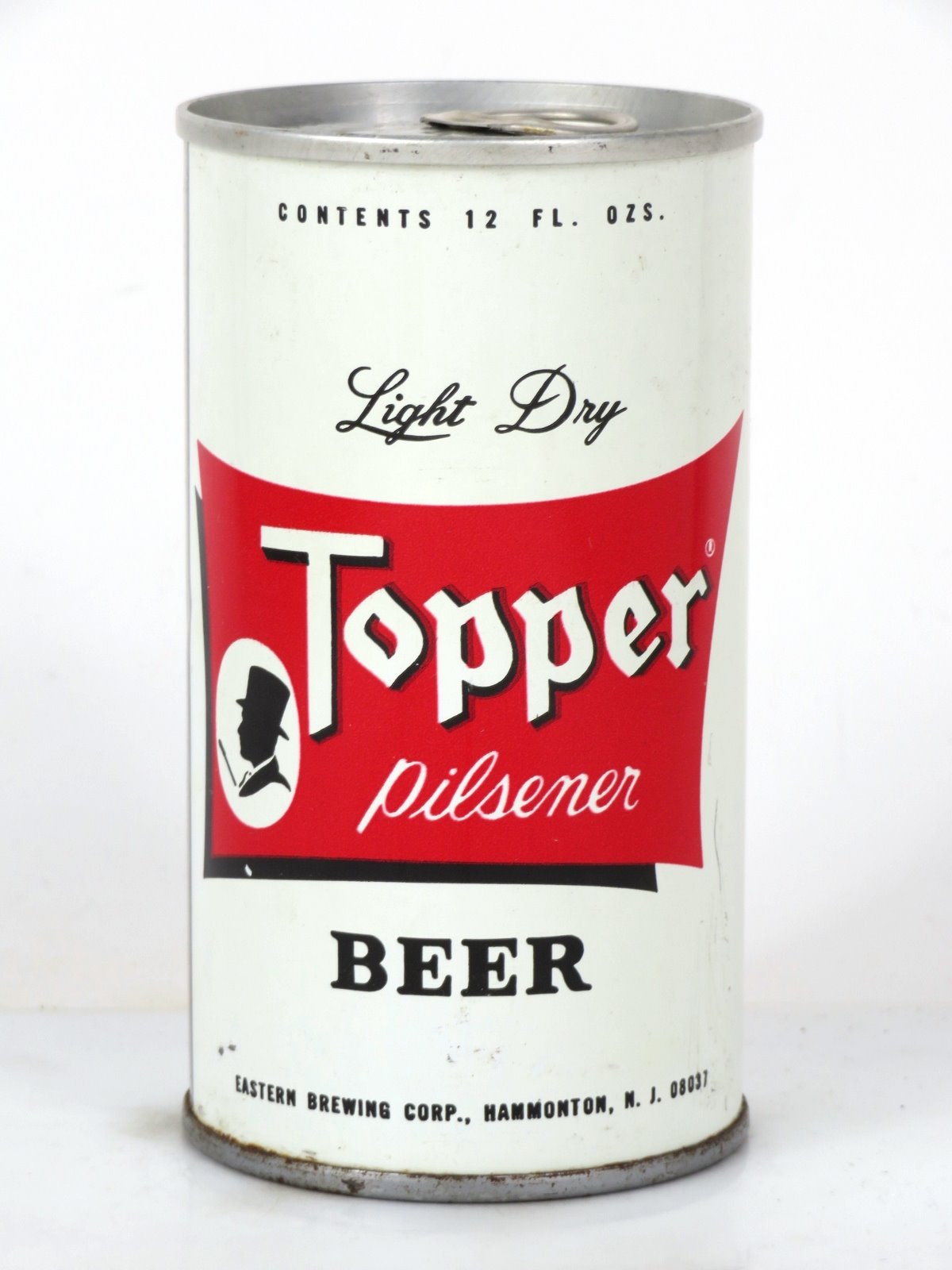 Topper Beer Item #109318 1971 Topper Pilsner Beer Tab Top Can T130-27.4